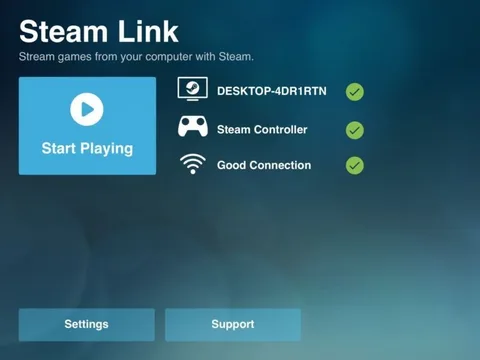 Valve Steam Link uygulaması sonunda iOS ve Apple TV’ye geldi