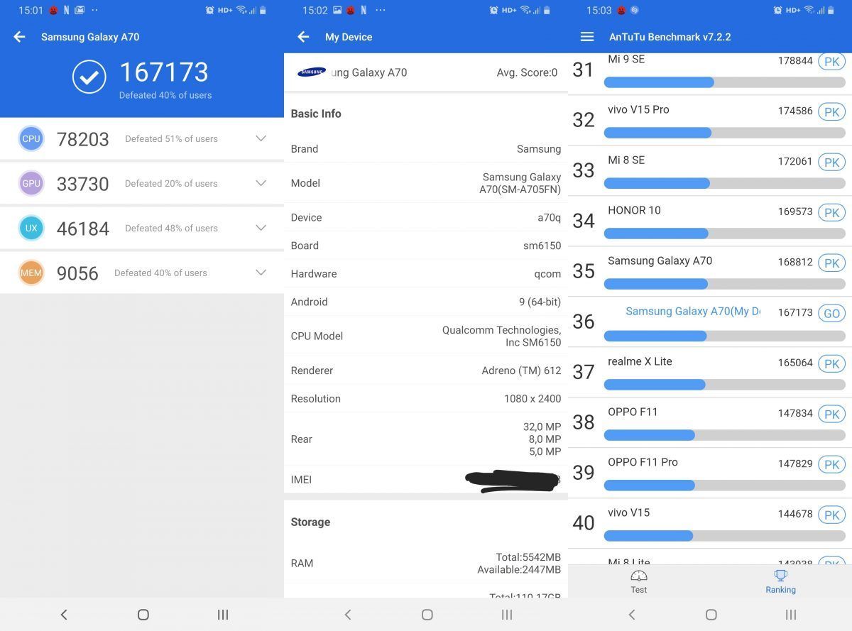 Samsung Galaxy A70 İncelemesi
