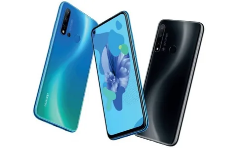 Huawei Nova 5i’nin üstündeki perde kalkıyor