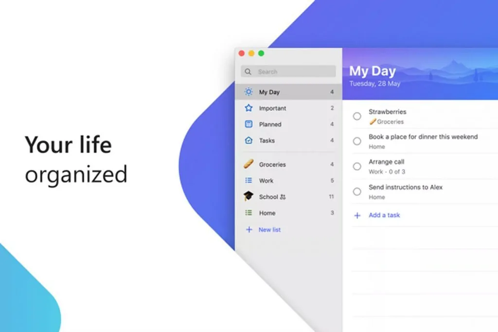 Microsoft To-Do uygulaması şimdi Mac App Store’da