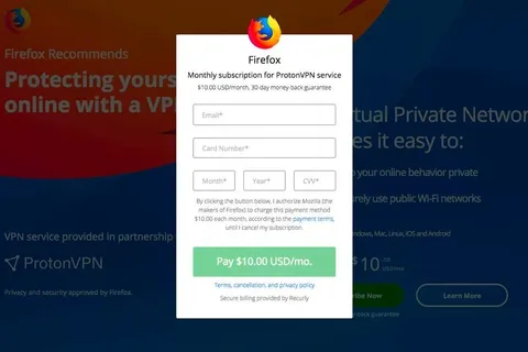 Mozilla Firefox’ta “premium” hizmet dönemini başlatıyor