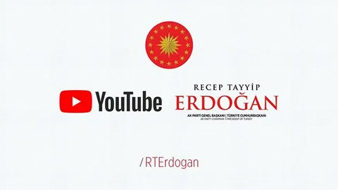 Cumhurbaşkanı Recep Tayyip Erdoğan’ın resmi YouTube kanalı açıldı