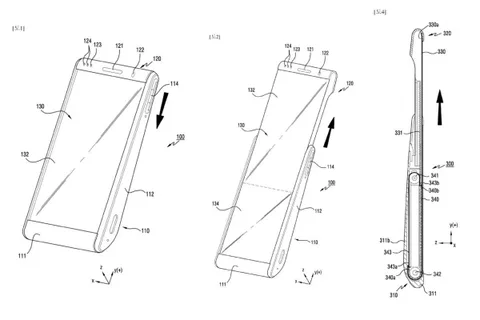 Samsung ortaya çıkan patentine göre yeni bir akıllı telefon fikrinin peşinde