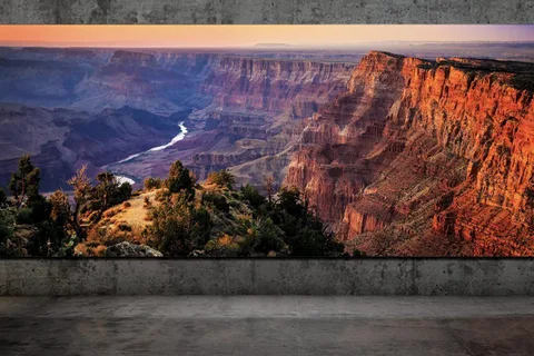 Samsung The Wall Luxury büyüklüğü ve çözünürlüğüyle etkiliyor