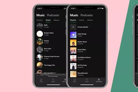 Podcast ve müzikleri ayıran yeni Spofity tasarımı dağıtımda