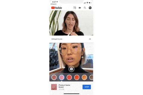 YouTube reklamları artırılmış gerçeklikle zenginleşiyor