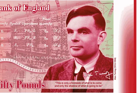 Ünlü matematikçi Alan Turing İngiltere’nin yeni banknotunda olacak