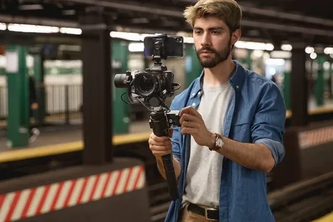 DJI Ronin-SC gimbal daha hafif, ancak yine çok yetenekli