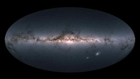 gaia avrupa uzay ajansı galaksi haritası