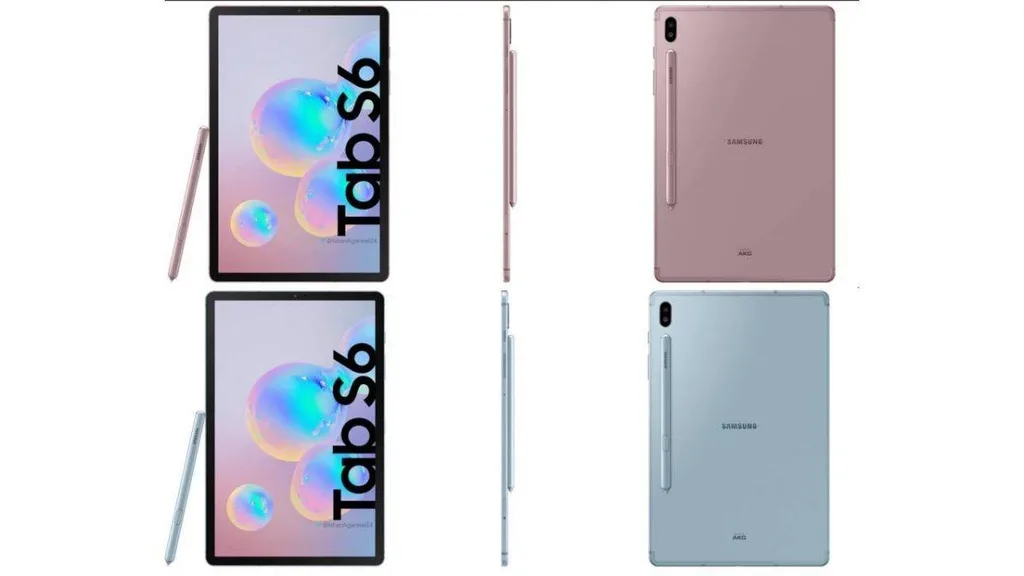 Galaxy Tab S6 fotoğrafları ilginç tercihleri gösteriyor