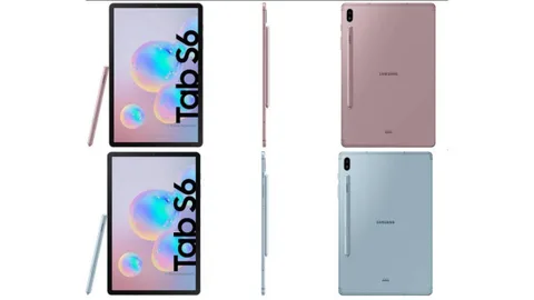 Galaxy Tab S6 fotoğrafları ilginç tercihleri gösteriyor