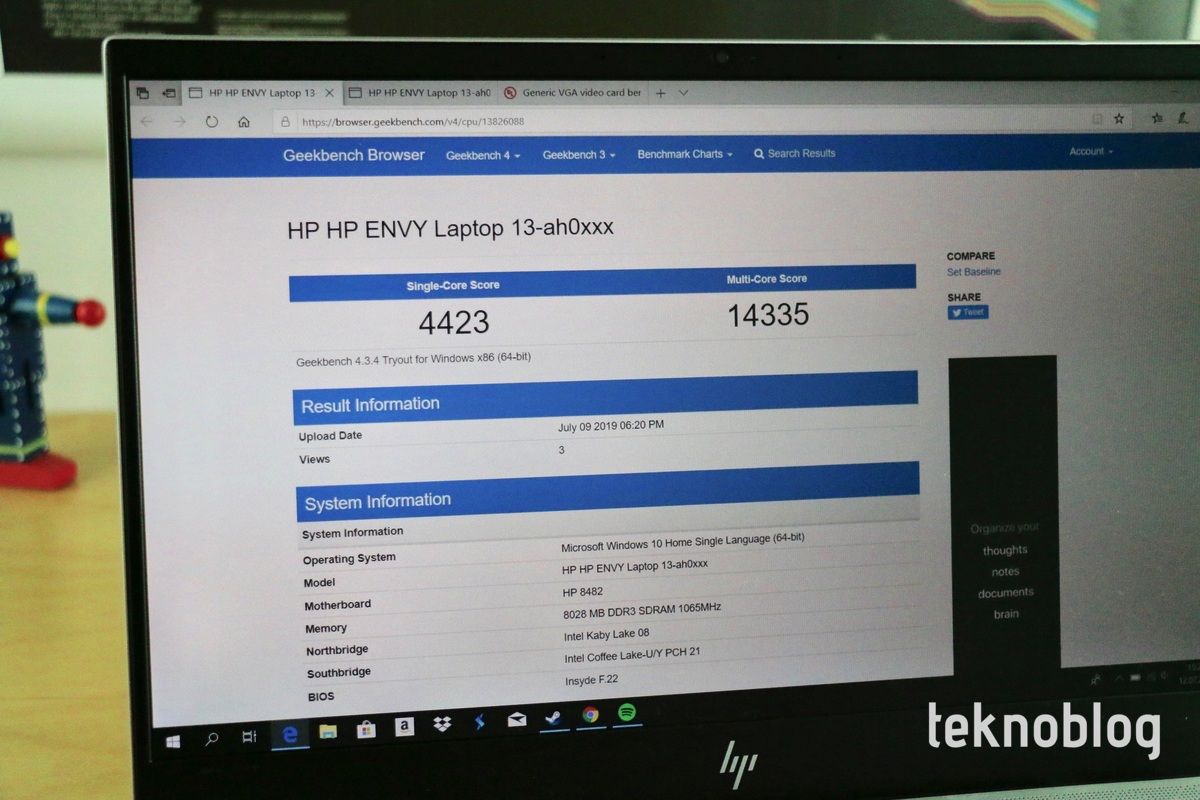 HP Envy 13 İncelemesi
