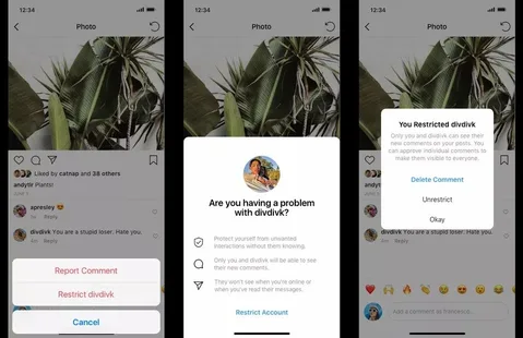 Instagram siber zorbalara karşı güçleniyor