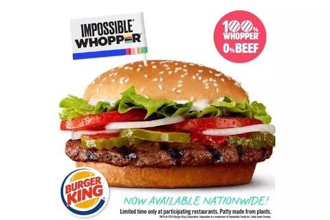 Burger King “etsiz Whooper” açılımının kapsamını genişletiyor