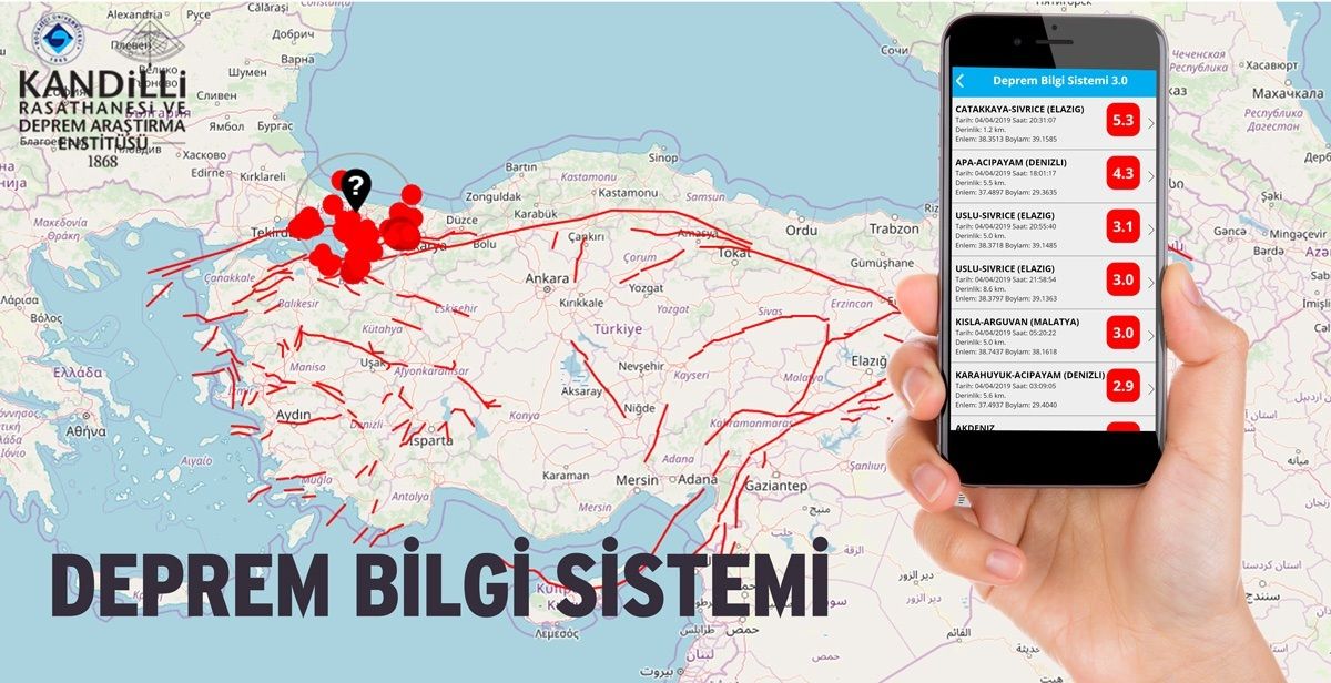 deprem bilgi sistemi