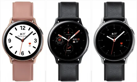 Galaxy Watch Active 2 tanıtım öncesi yüksek çözünürlüklü fotoğrafları ile görüldü