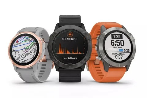 Garmin Fenix 6 serisi tanıtıldı: Daha büyük ekranlar, güneş enerjisiyle şarj
