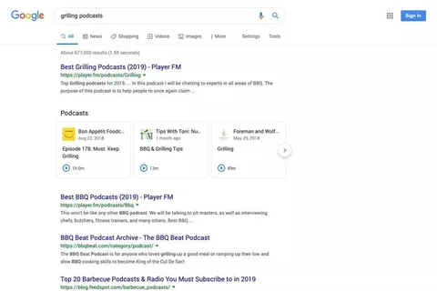 Podcast programlarının keşfi için Google’dan önemli arama sonuçları adımı