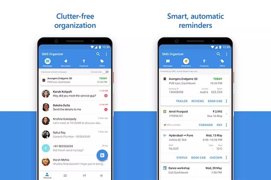 microsoft sms organizer