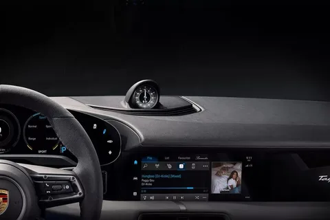 Porsche Taycan Apple Music uygulamasıyla gelecek