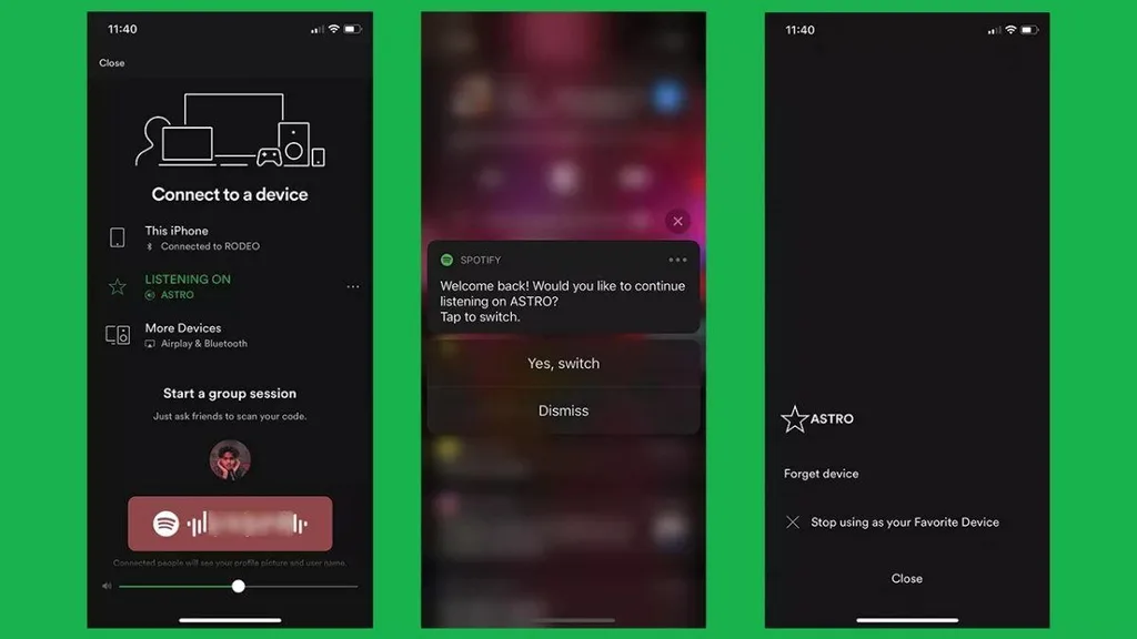 Spotify destekli hoparlörler için Favori Cihaz özelliği yolda