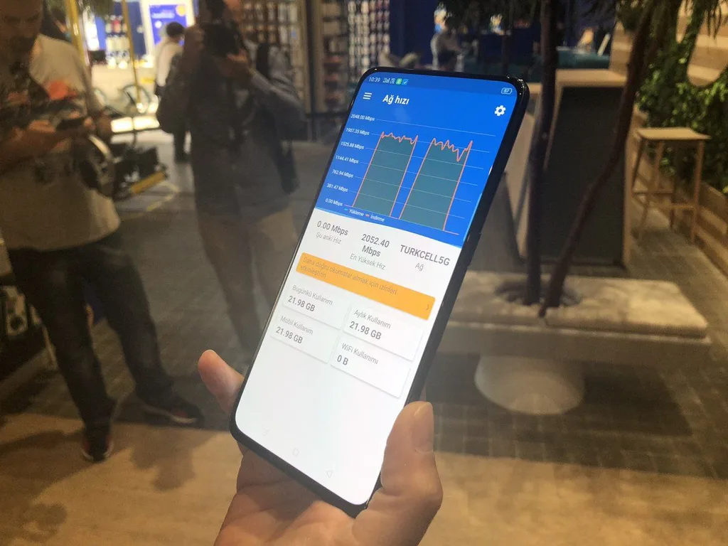5G’de dünya rekoru Oppo Reno 5G ve Turkcell’den geldi