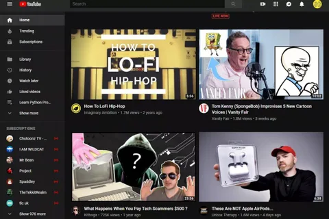 YouTube’un büyük video resimlerine sahip tasarımı beğenilmedi