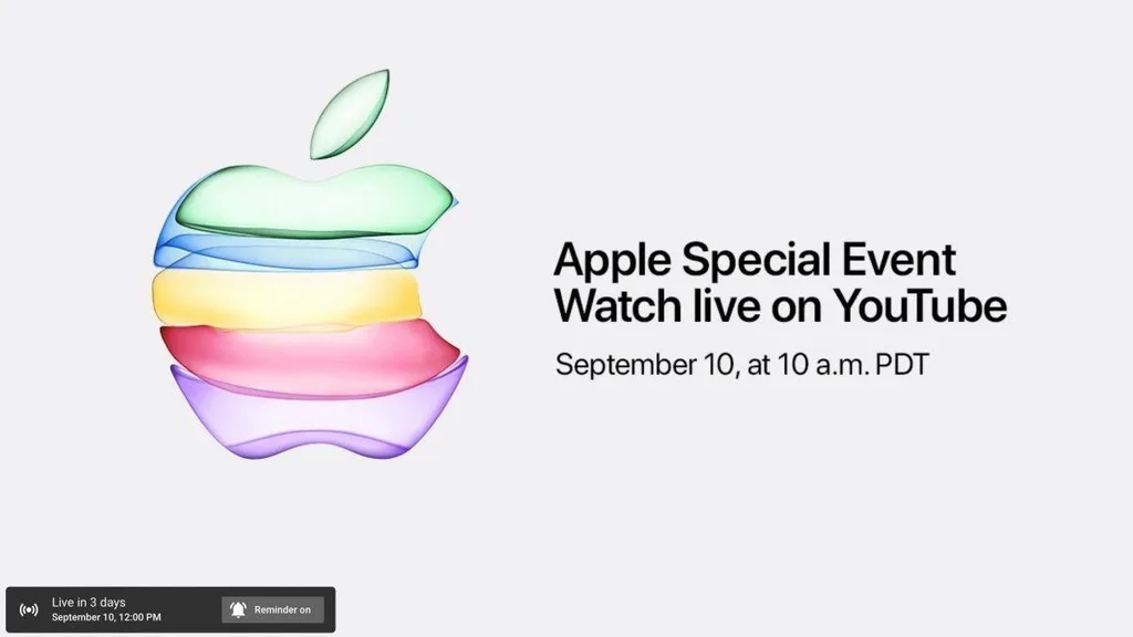 Apple iPhone 11 etkinliğini YouTube’dan canlı yayınlayacak