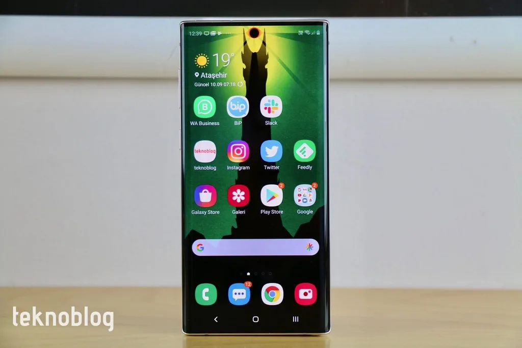 Samsung Galaxy Note 10 Lite için bir işaret daha