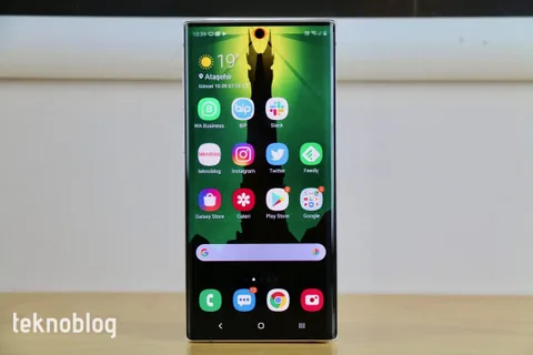 Samsung Galaxy Note 10 Lite için bir işaret daha