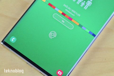 samsung galaxy note 10 plus parmak izi