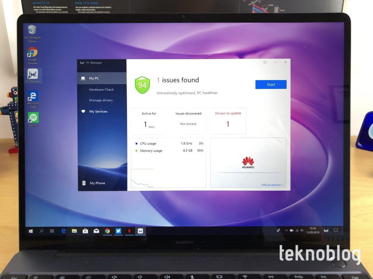 Huawei MateBook 13 İncelemesi