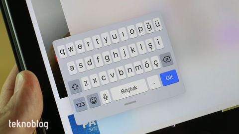 ios 13.1 ipados klavye