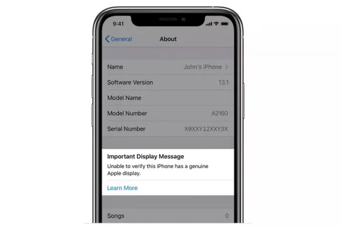 Apple’dan yeni iPhone’larda ekran değişimiyle ilgili yeni bir adım