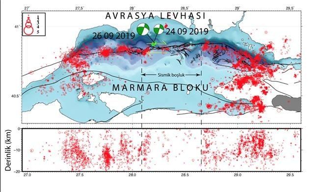 marmara denizi deprem haritası