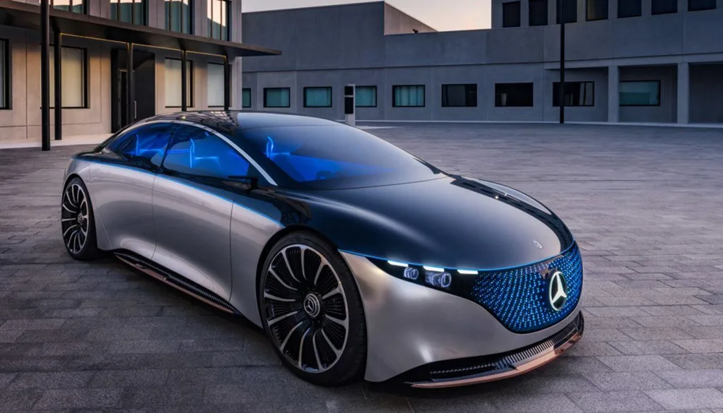 Mercedes’ten dikkat çekici elektrikli otomobil konsepti: Vision EQS