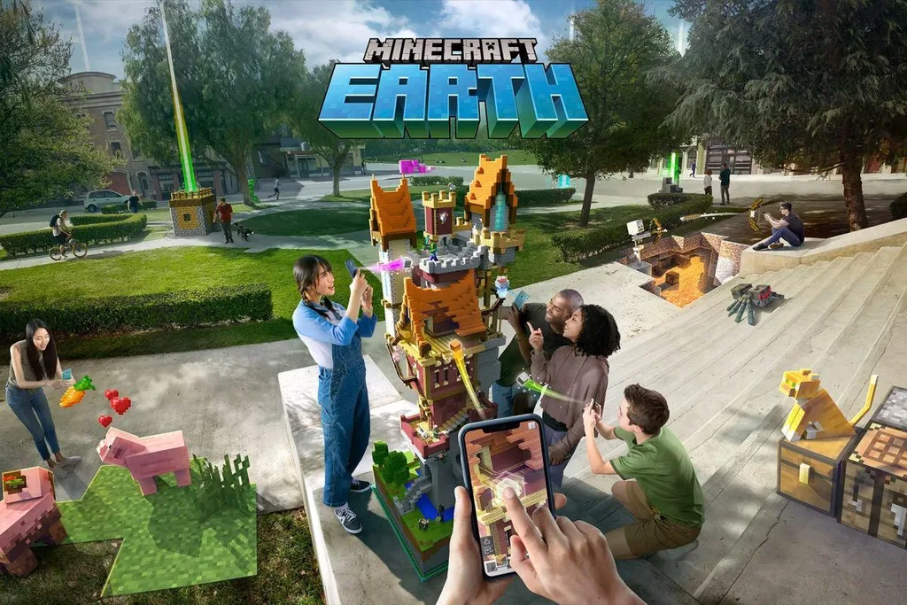 Minecraft Earth Android sürümü beş farklı şehir için beta olarak sunuldu