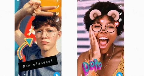Snapchat 3D efektlerle selfie’lere hareket katıyor