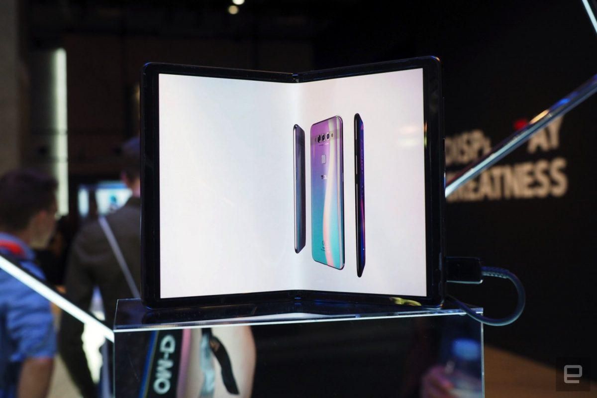 tcl katlanabilir telefon