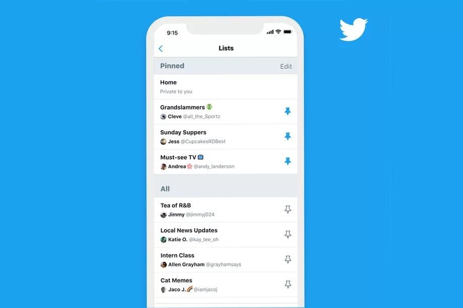twitter listeler