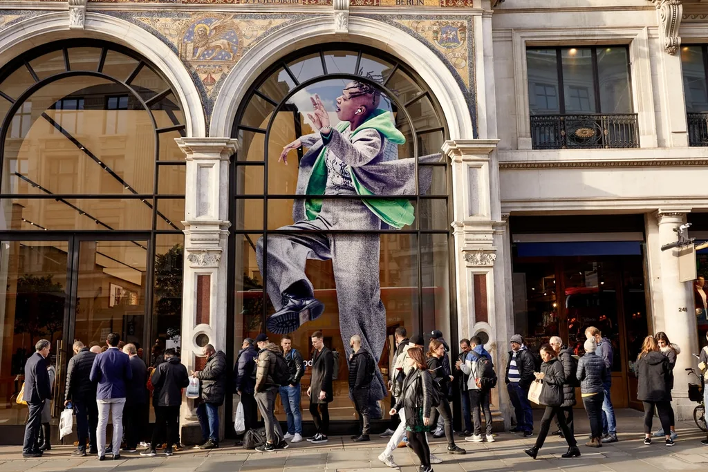 AirPods Pro’nun yurt dışındaki ilk satış gününden fotoğraflar