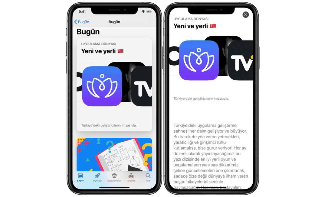 app store yeni ve yerli