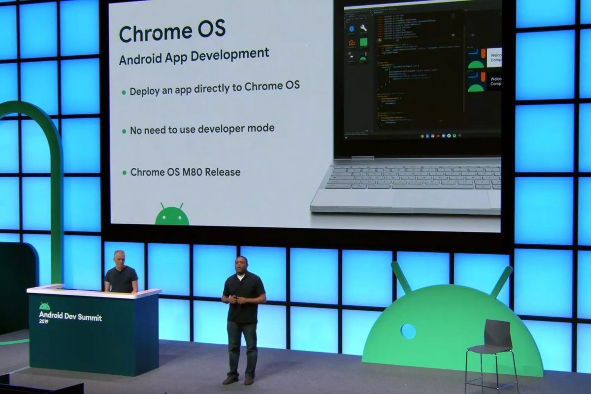 chrome os android uygulama yükleme