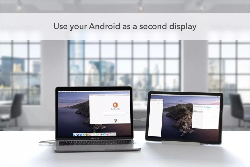 Duet Display şimdi Android telefon ve tabletleri ikinci monitöre dönüştürüyor