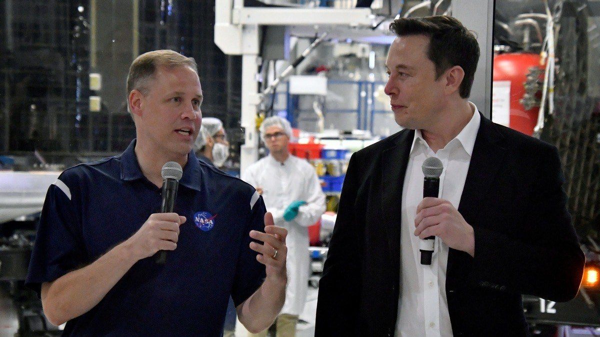 jim bridenstine elon musk spacex crew dragon