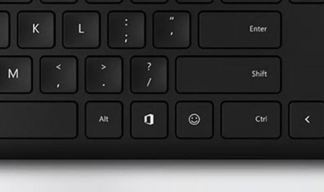 microsoft office emoji klavye