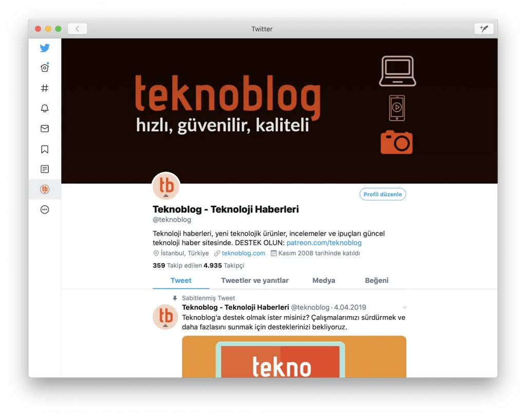 Beklenen Twitter Mac uygulaması nihayet yayınlandı