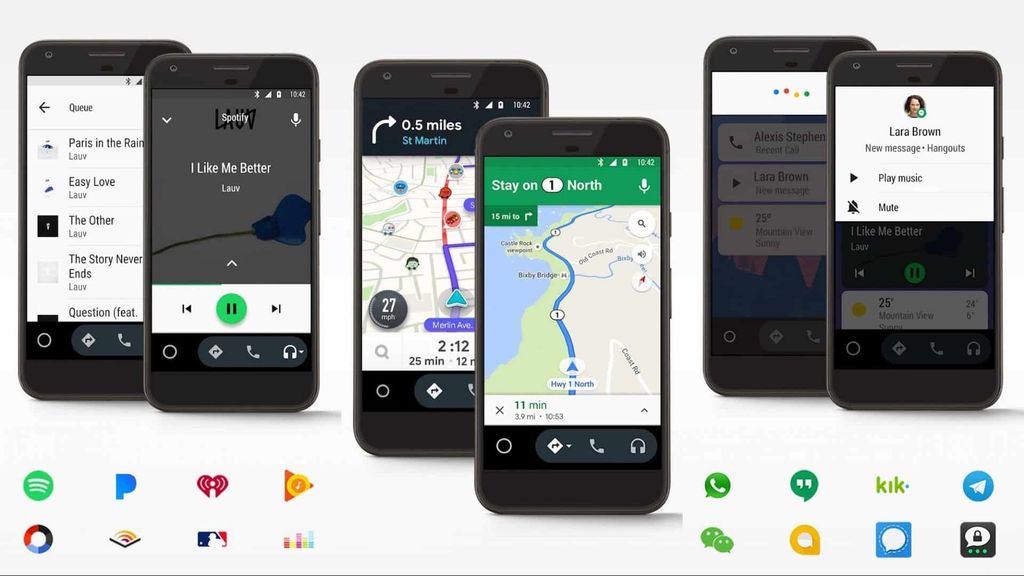 android auto android 10