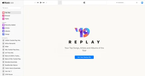 Apple Music Replay ile yıl içinde en çok dinlediğiniz parçaları görün