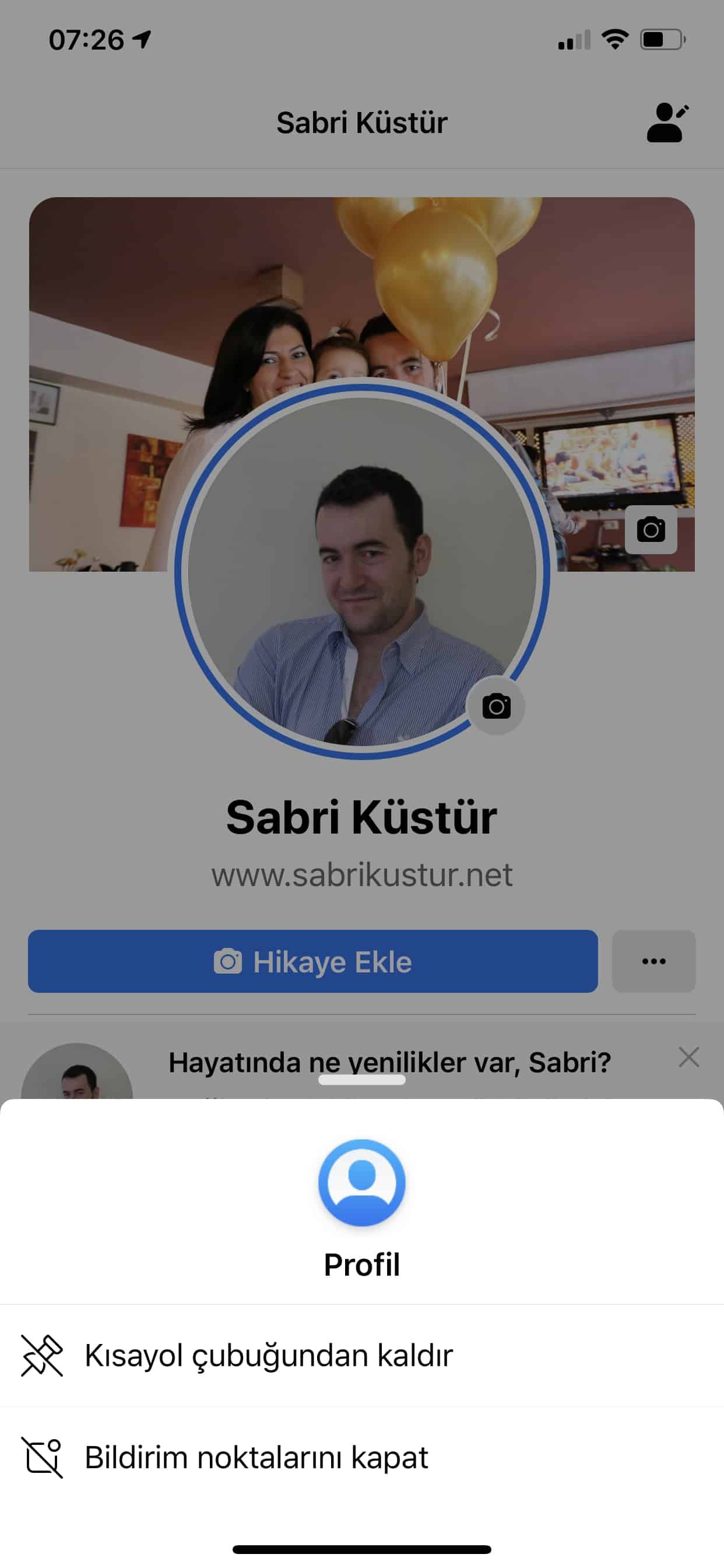 Facebook mobil uygulamasında karışıklığı azaltan güncelleme